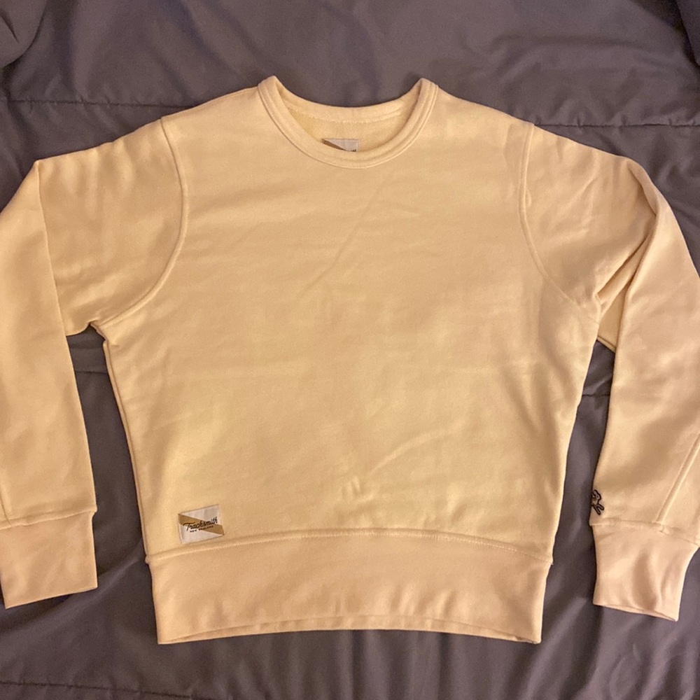 Tracksmith Butter yellow Sweatshirt